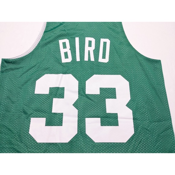MITCHELL & NESS Boston Celtics Larry Bird Reversible Practice Jersey Small S - Picture 12 of 12